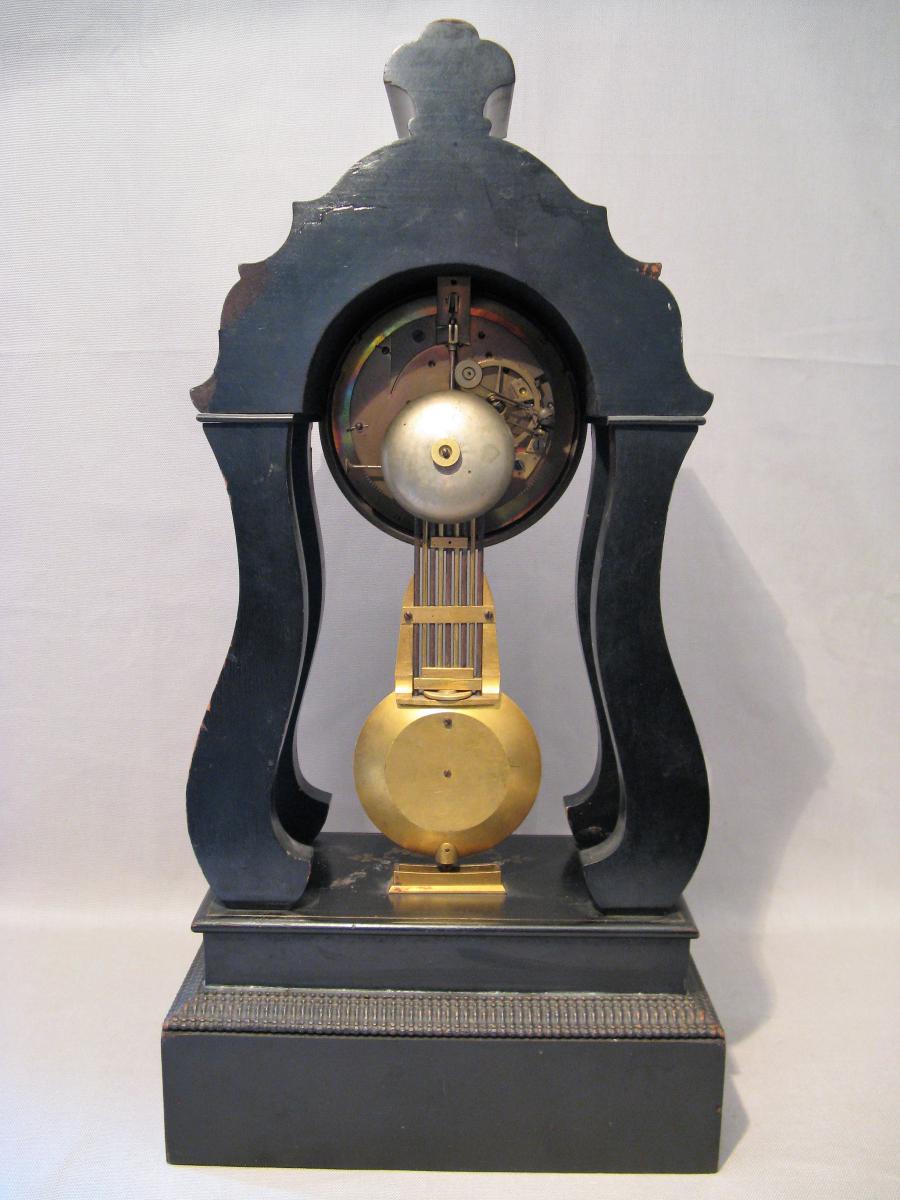 Marquetry Pendulum Napoleon III-photo-6