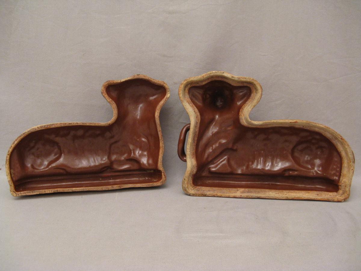 Terrine Mold Terracotta Art Pppulaire XIX Century-photo-4