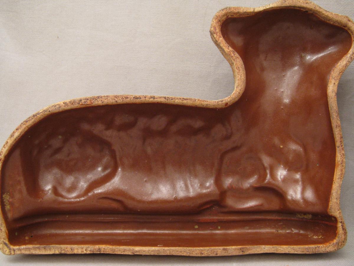 Terrine Mold Terracotta Art Pppulaire XIX Century-photo-2