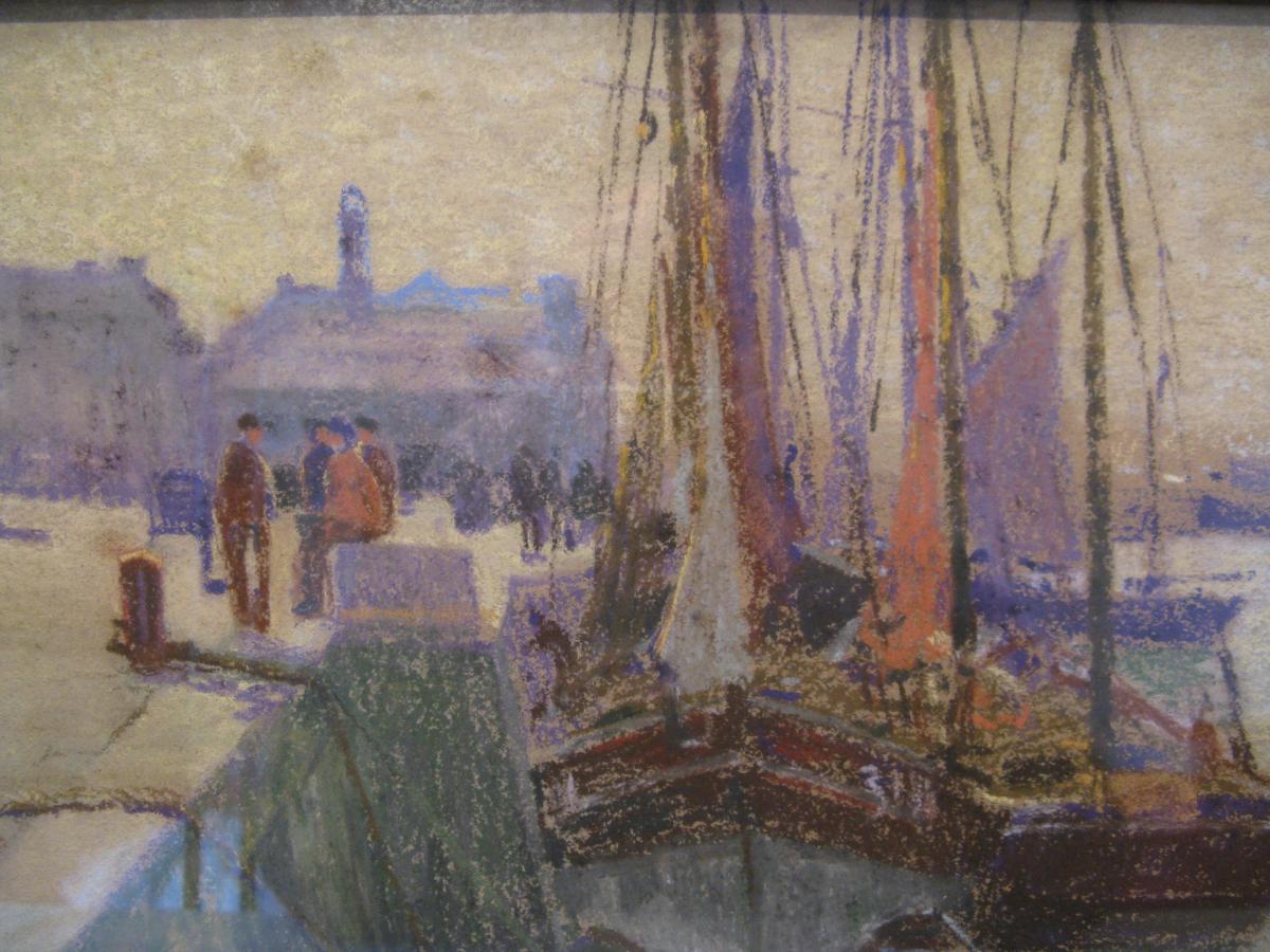 Marine Pastel Time Early Twentieth Century-photo-2