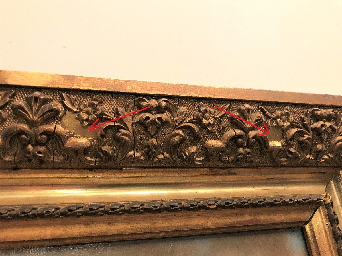 Oil On Canvas Portrait Of A Woman Lace Headdress Restoration Period XIXth Century-photo-4