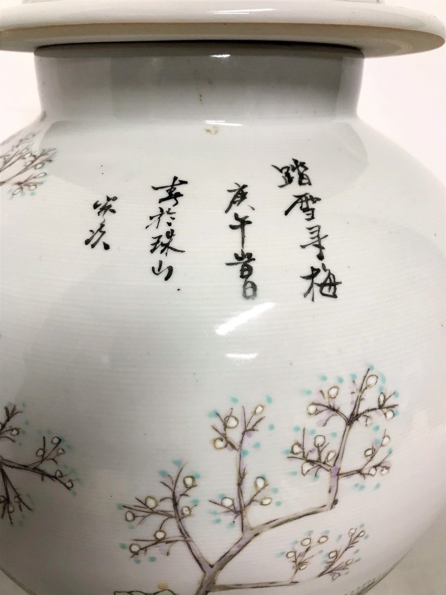 Ceramic Covered Pot China 20th Century-photo-2