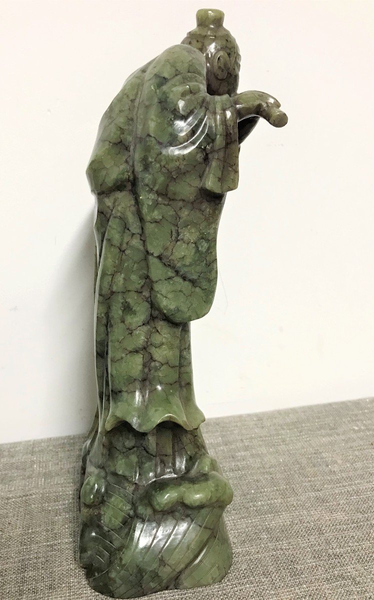 Chinese Sculpture In Hard Stone, 19th Century-photo-2