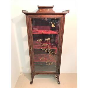 Petite vitrine Japonisante époque XIXème siècle