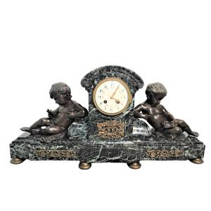 Large Clock With Love Napoleon III Period