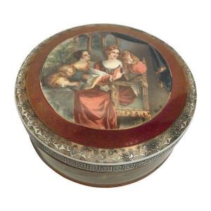 Coffret à Bijoux En Porcelaine De Vienne Royale