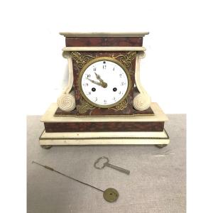 Borne Clock Louis XVI Period 18th Century