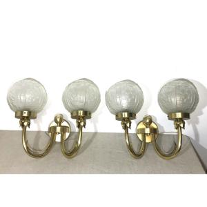 Pair Of 1970 Wall Lights