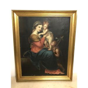 Vierge à l'enfant avec Saint-Jean Baptiste