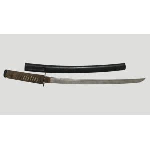 Wakisashi With A Stingray-skin Handle