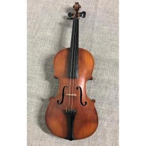 Old Violin Size 3/4 (33.8 Cm) 20th Century