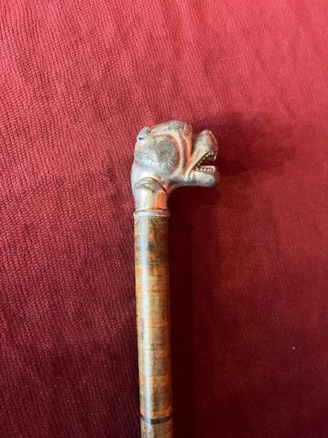 Canne casse tête 19ème 