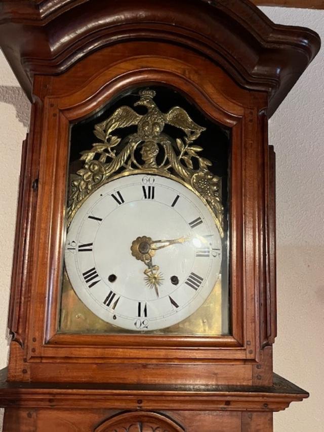 Horloge de parquet début XIXème -photo-2