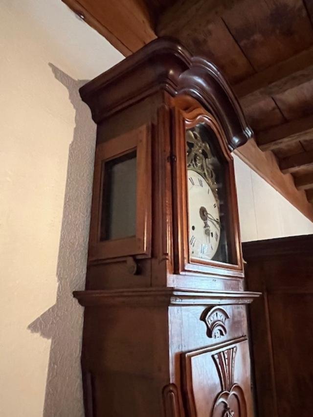 Horloge de parquet début XIXème -photo-3