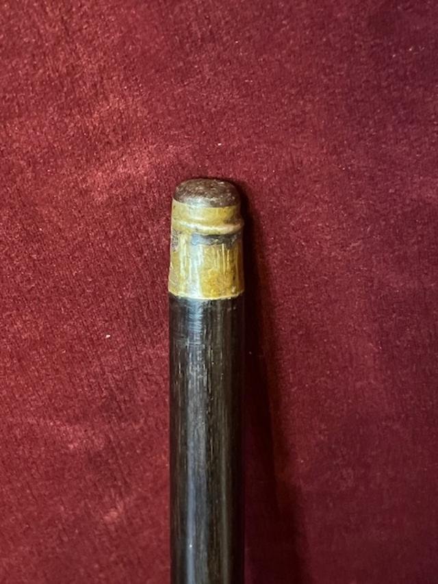 Canne casse tête pommeau de lévrier barzoi-photo-2