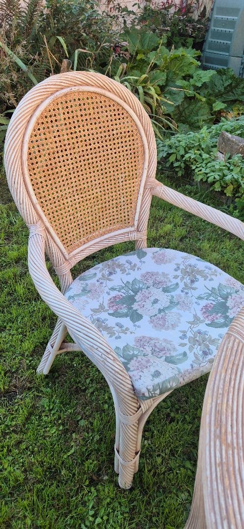 1960s Rattan Garden Furniture Set From The Vivai Del Sud Brand-photo-4
