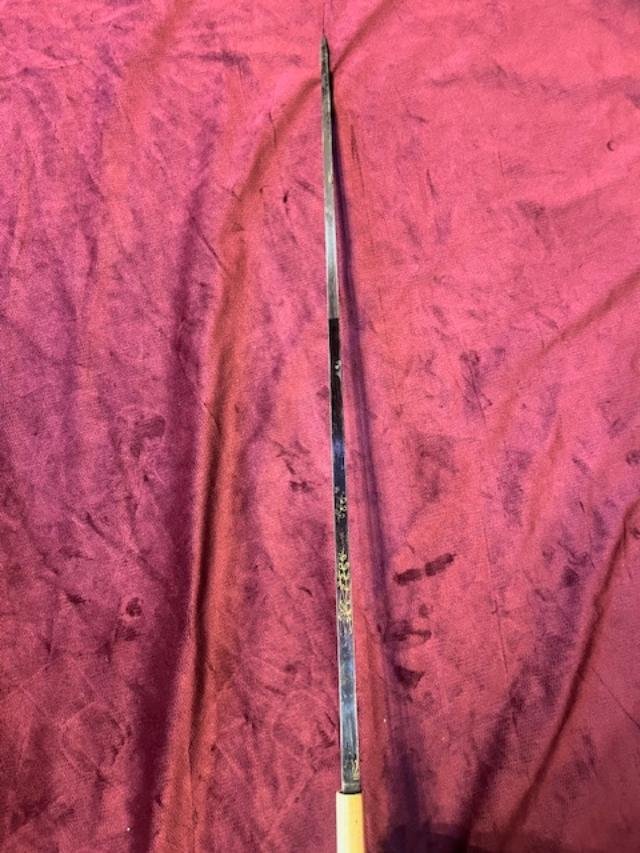 Canne épée pommeau patte de cervidé -photo-2