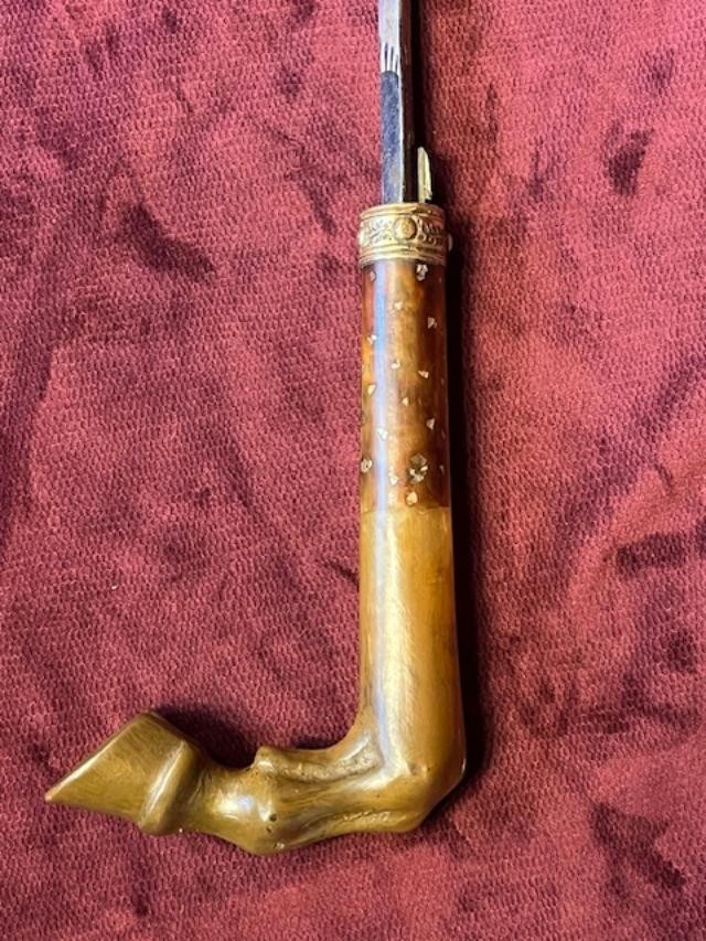 Sword Cane, Horse's Hoof Pommel-photo-1