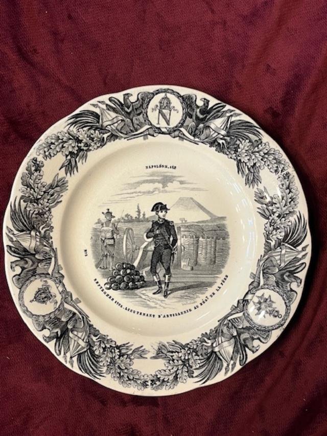 Lot complet assiettes Napoléon 1er-photo-3