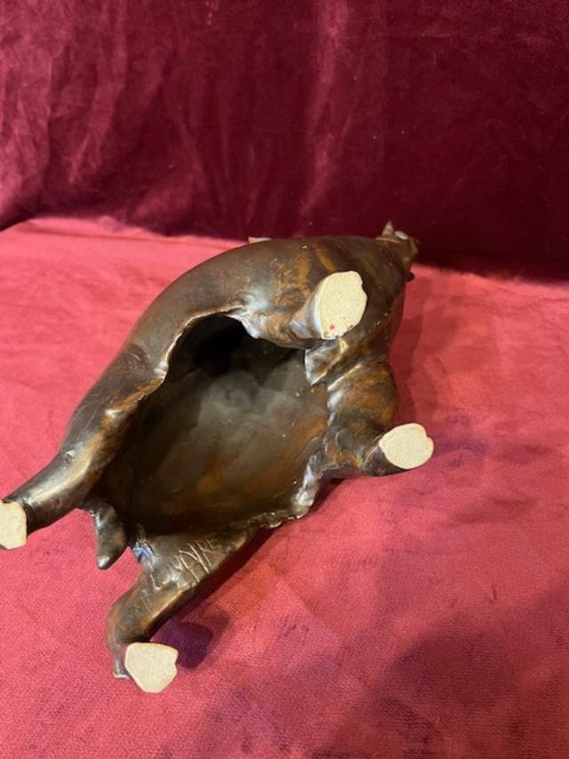 Sanglier en terre cuite -photo-1