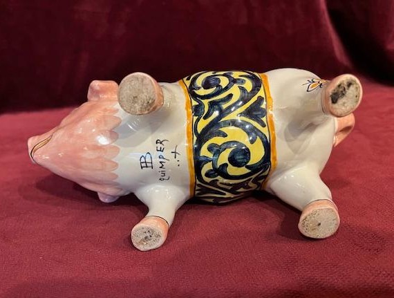 Quimper Piggy Bank-photo-1