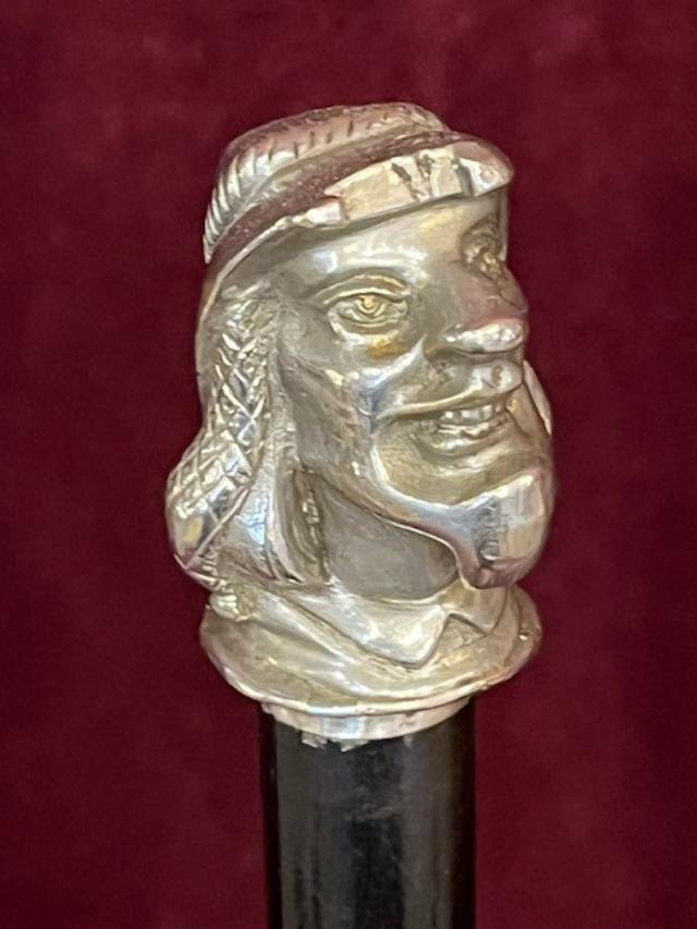 Antique Double-system Walking Stick-photo-3