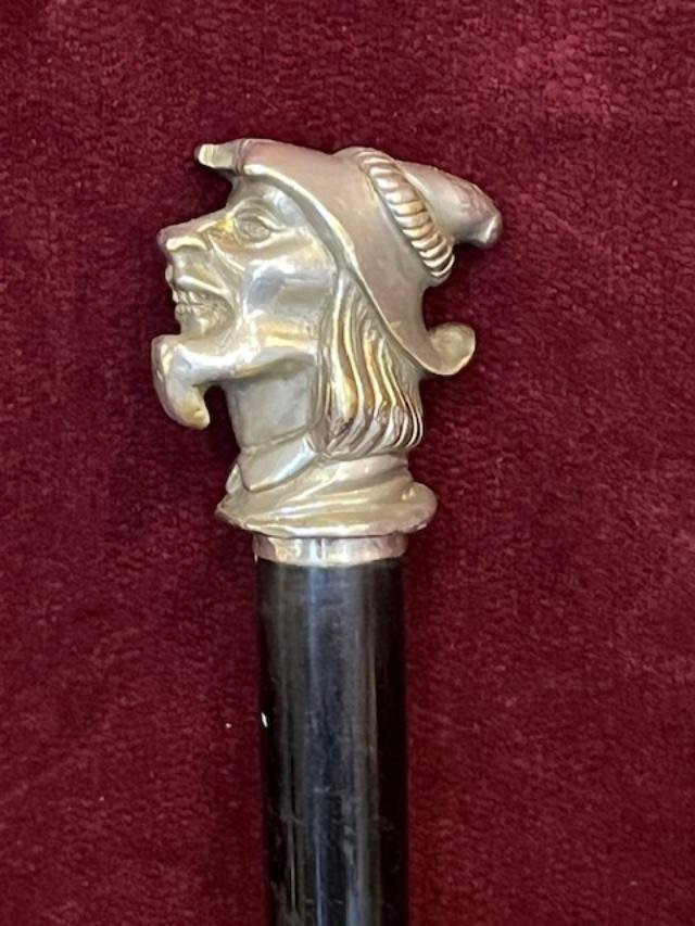 Antique Double-system Walking Stick-photo-4