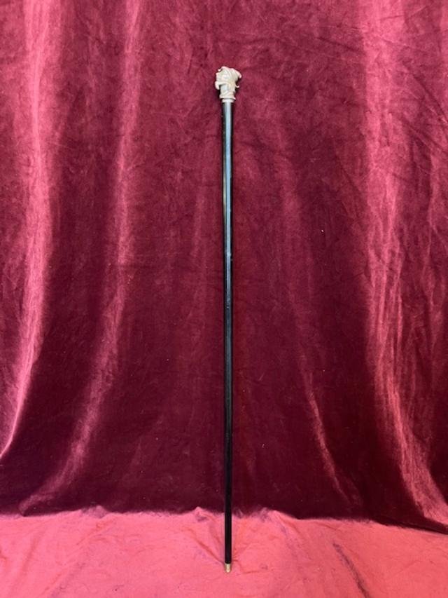 Antique Double-system Walking Stick-photo-1