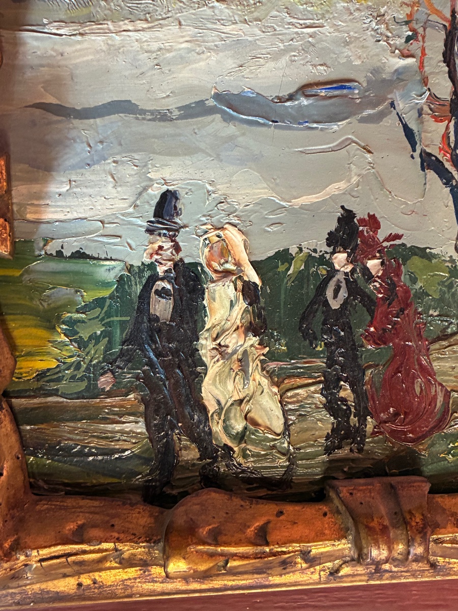 Oil On Canvas By Gabriel Dauchot-photo-3