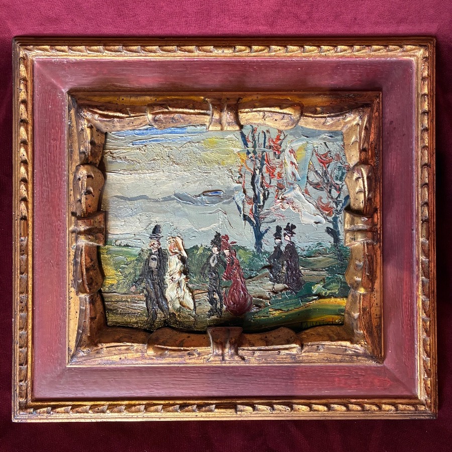Oil On Canvas By Gabriel Dauchot
