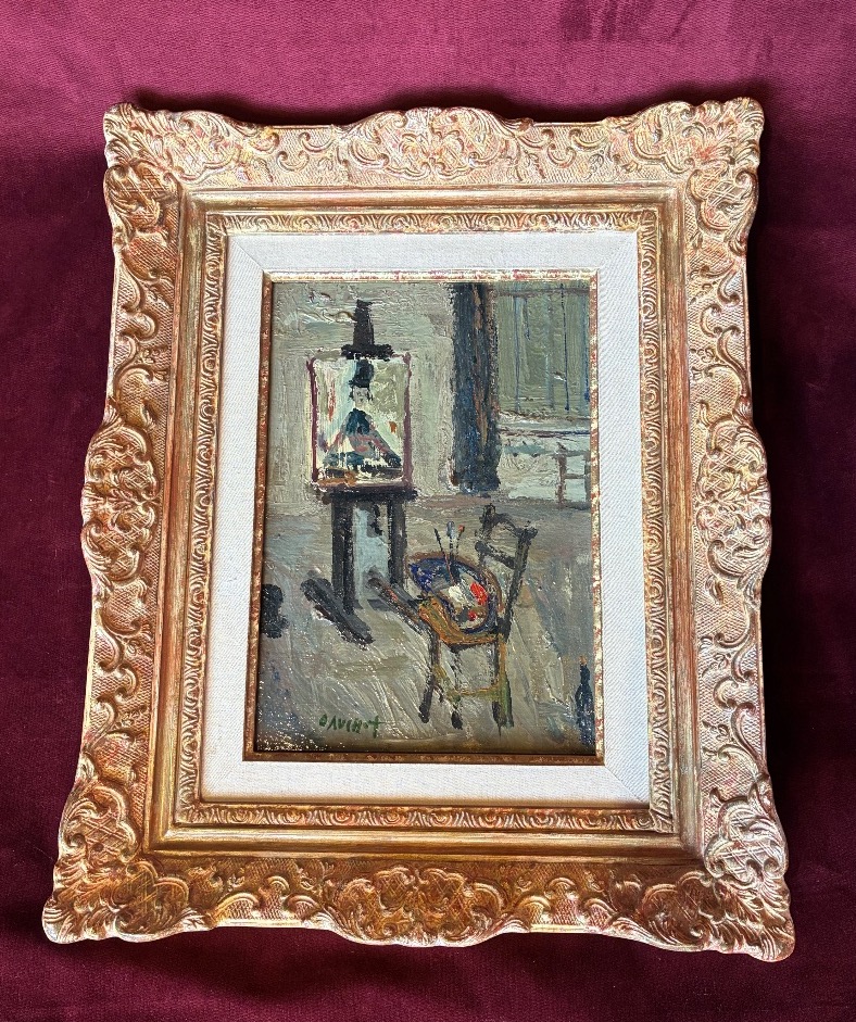 The Artist's Studio By Gabriel Dauchot
