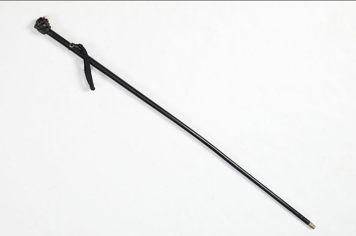 Walking Stick With A Bulldog-head Knob -photo-3