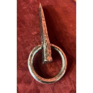 18th Century Wrought Iron Ring