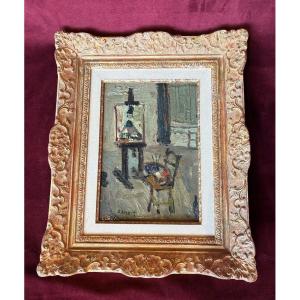 The Artist's Studio By Gabriel Dauchot