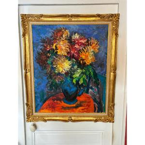 Oil On Canvas By Léon Chaloin