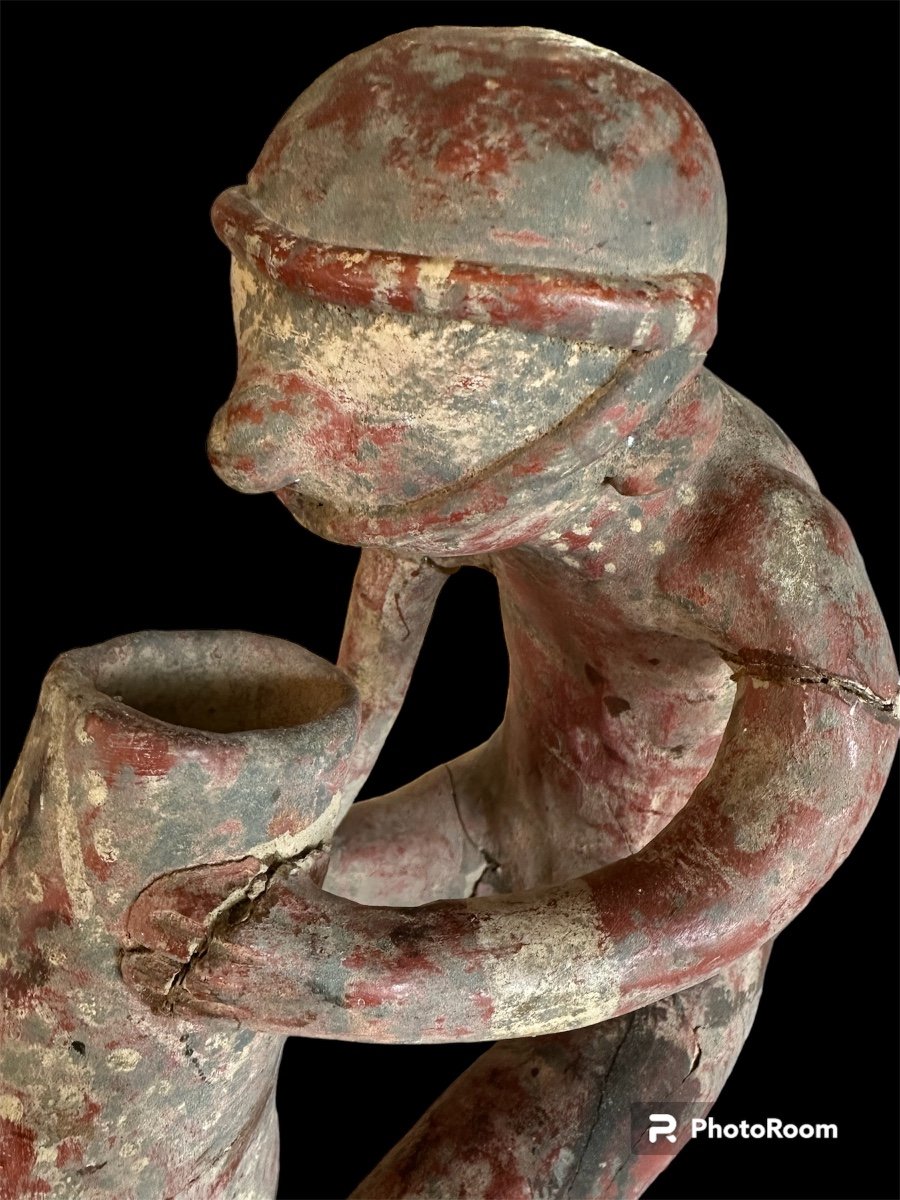 Sculpture Colima Mexico Protoclassic 100 Bc-250 Ad-photo-2