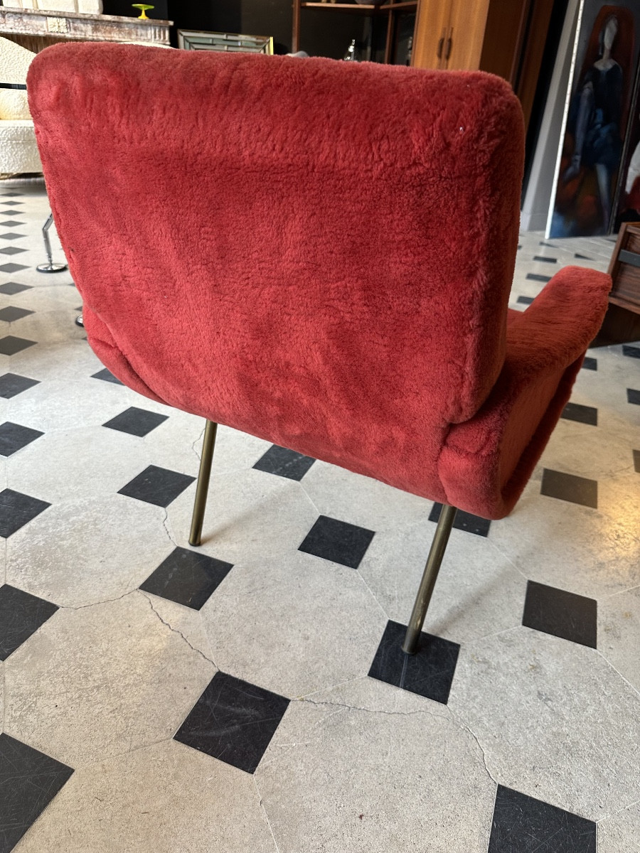 Fauteuil Lady Marco Zanusso  Par Arflex Italie 1960-photo-5