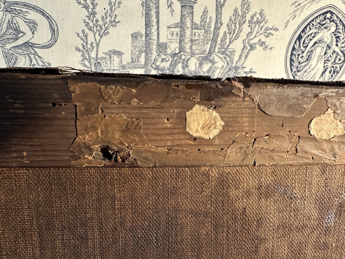 Portait Directoire jeune fille et son chien -photo-2