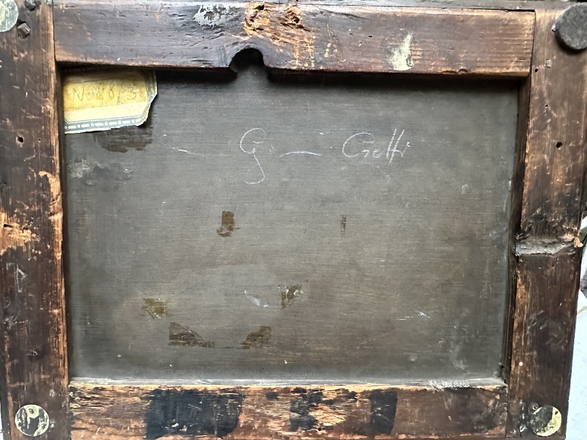 Le fils prodigue huile sur panneau Angleterre 19 e attribué à Georges jones ou Siméon Salomon-photo-5