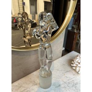 The Boxer Murano Glass Sculpture