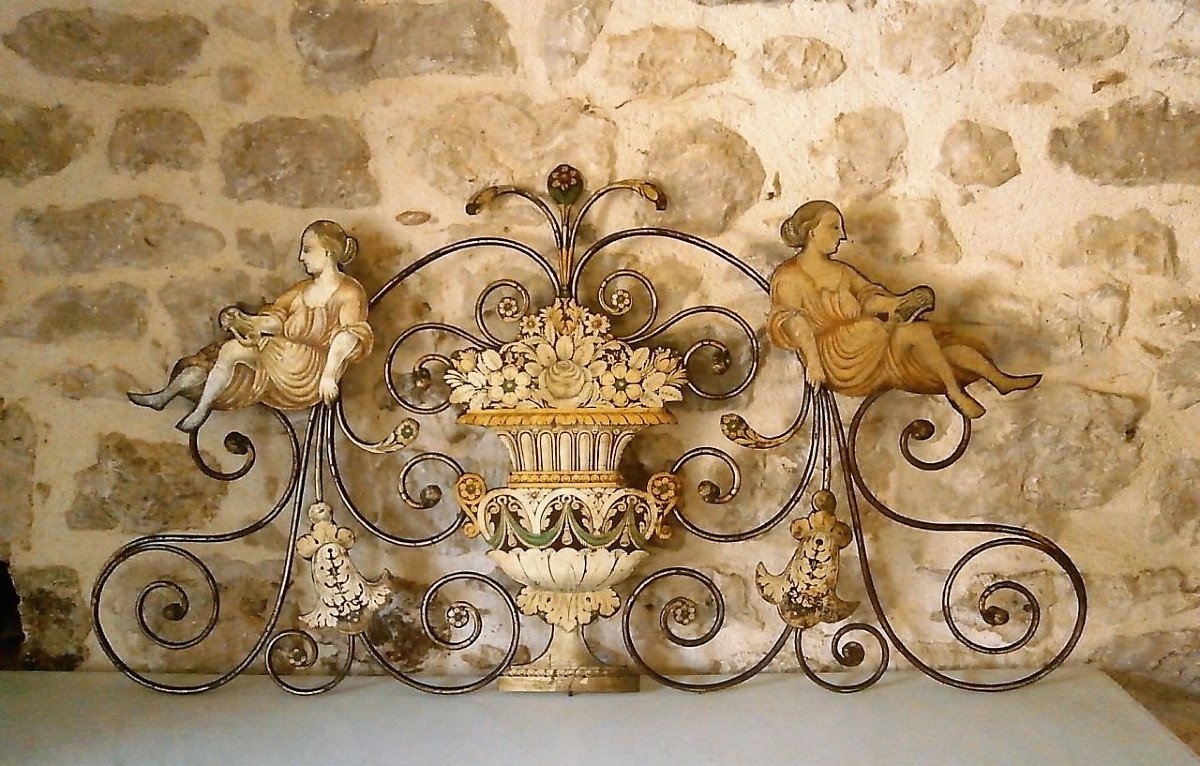 Proantic: Lit en fer Forgé.