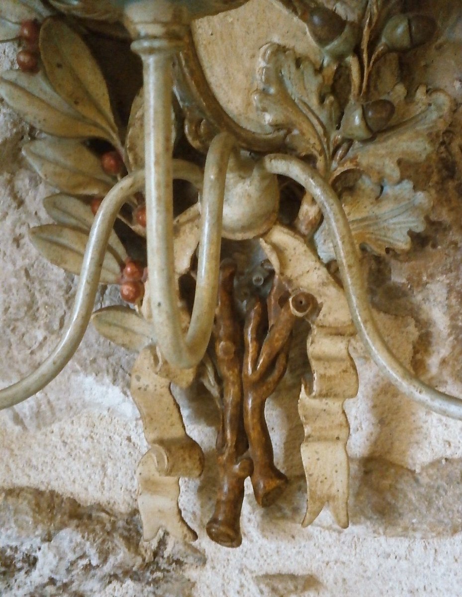 Large Pair Of Sconces (91 Cm)-photo-2