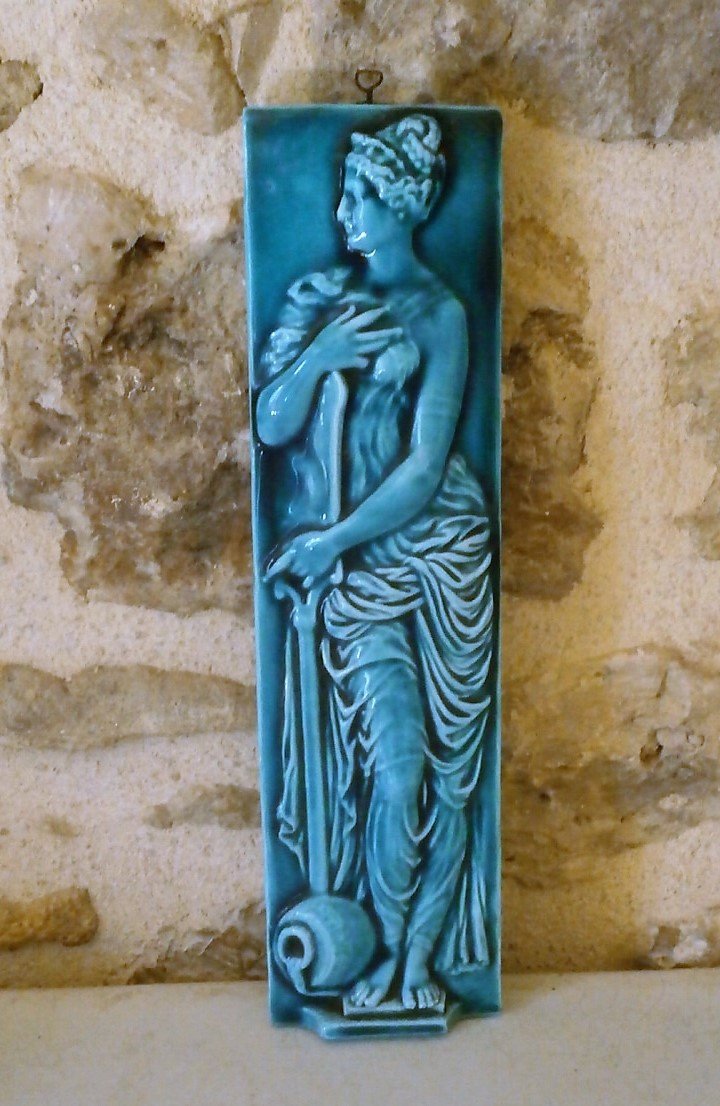 Ceramic By Clement Massier, The Fountain Of The Innocents.-photo-4