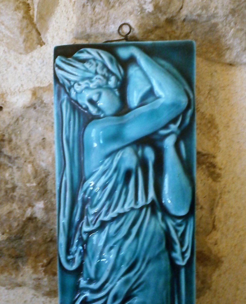 Ceramic By Clement Massier, The Fountain Of The Innocents.-photo-3