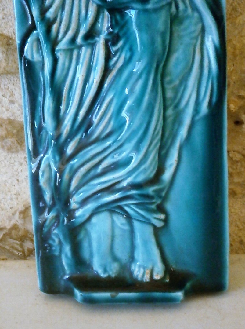 Ceramic By Clement Massier, The Fountain Of The Innocents.-photo-6