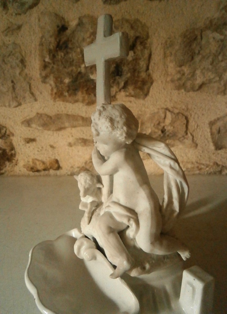 Bénitier En Porcelaine.-photo-2