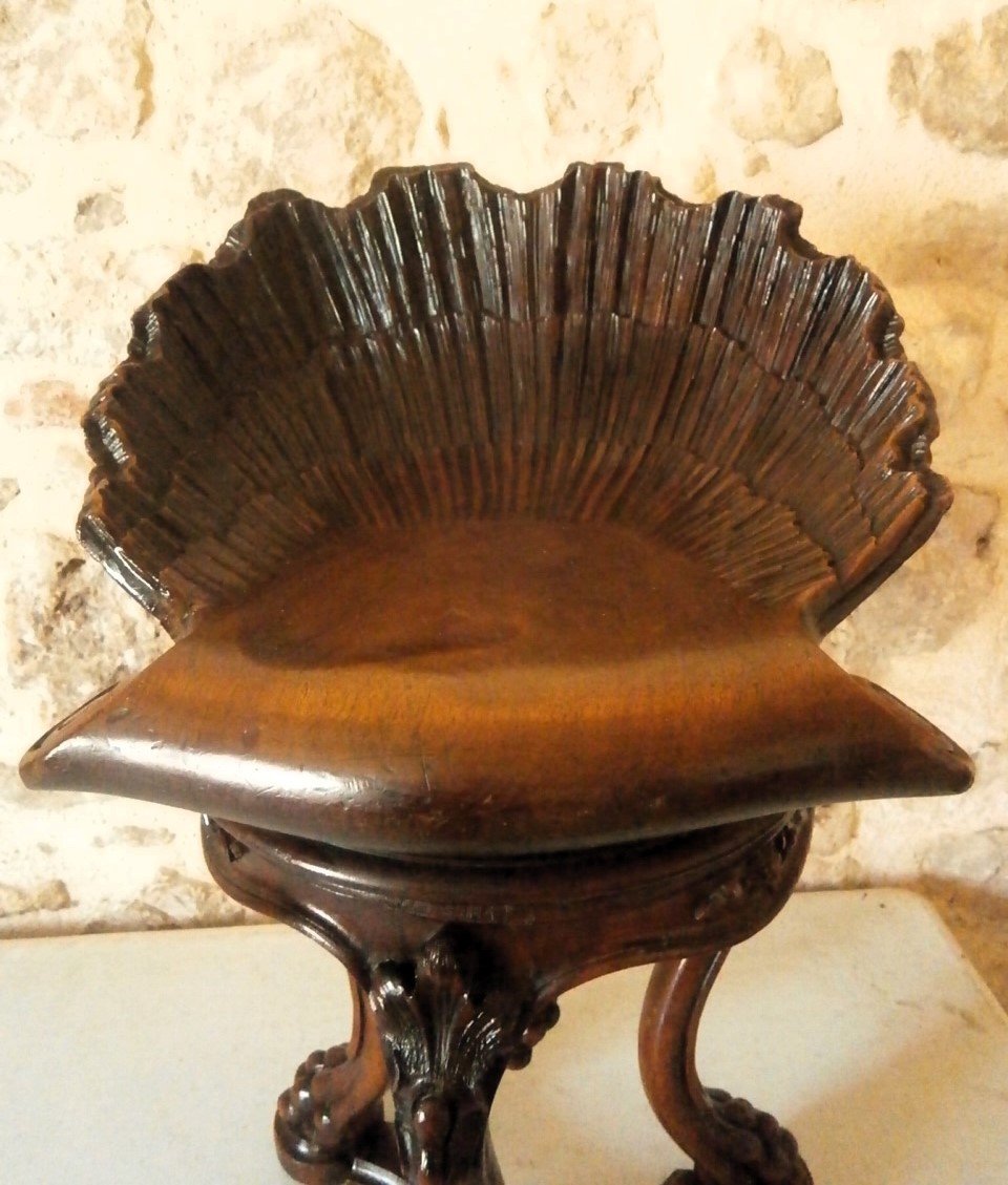 Harpist Chair Stool.-photo-4