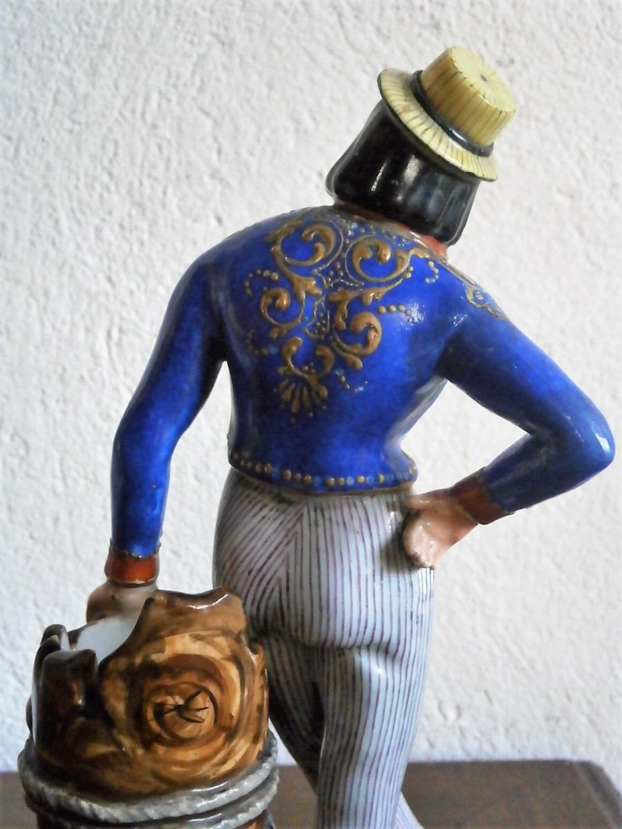 Couple d'élégants En Porcelaine Jacob Petit-photo-5