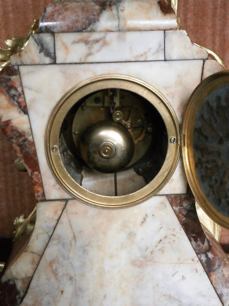 Louis XV Rocaille Style Pendulum.-photo-7