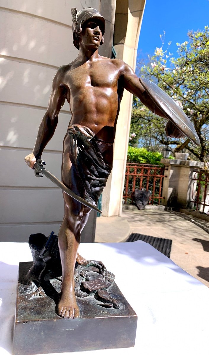 Bronze Statue "soldier"